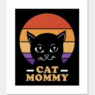 Cool funny cat mom gift Posters and Art